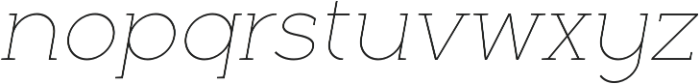 Full Slab LC 90 Bold Italic otf (700) Font LOWERCASE