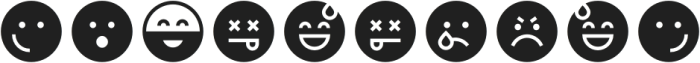 Full Tools Emoji Round otf (400) Font OTHER CHARS