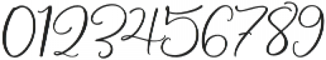Fullbloom Script Italic otf (400) Font OTHER CHARS