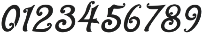 Fullyra Italic otf (400) Font OTHER CHARS