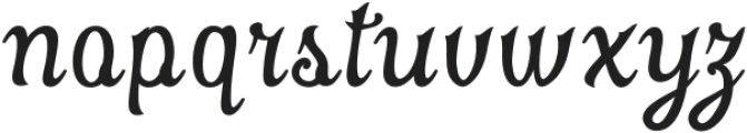 Fullyra Regular otf (400) Font LOWERCASE