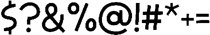 Fumel Regular otf (400) Font OTHER CHARS