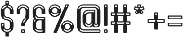 Fun Baking Shine otf (400) Font OTHER CHARS