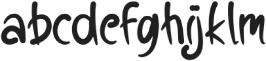 Fun Beach Regular otf (400) Font LOWERCASE