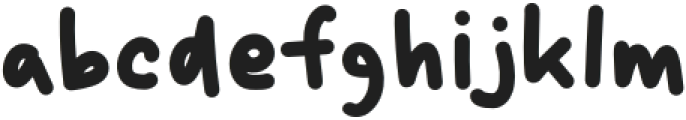 Fun Phoebe Regular otf (400) Font LOWERCASE