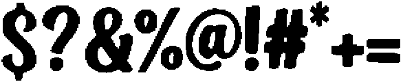 Fun Spine Regular otf (400) Font OTHER CHARS
