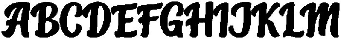 Fun Spine Regular otf (400) Font UPPERCASE