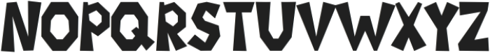 FunFest Regular otf (400) Font UPPERCASE