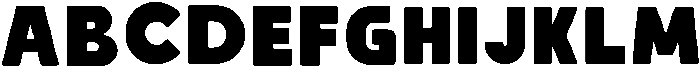 Funcoland Regular ttf (400) Font UPPERCASE