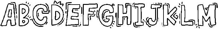 Funflare Style Style otf (400) Font UPPERCASE