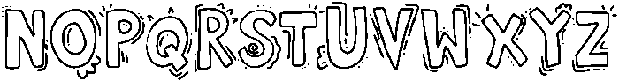 Funflare Style Style otf (400) Font UPPERCASE