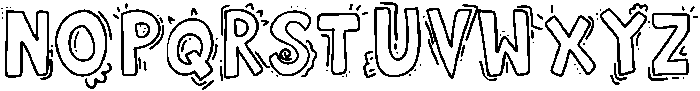 Funflare Style Style otf (400) Font LOWERCASE
