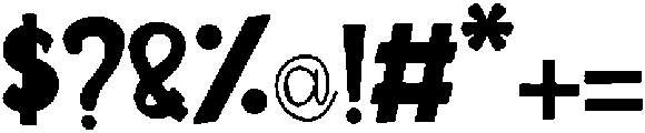 Funflare otf (400) Font OTHER CHARS