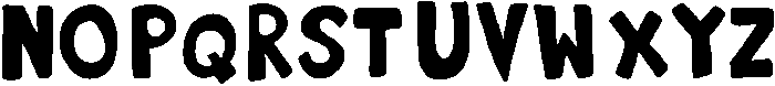 Funflare otf (400) Font LOWERCASE