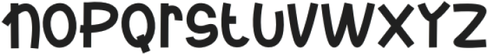Funfluks Regular otf (400) Font LOWERCASE