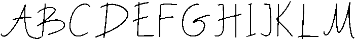 Funfont Regular otf (400) Font UPPERCASE