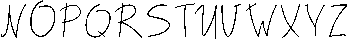 Funfont Regular otf (400) Font LOWERCASE