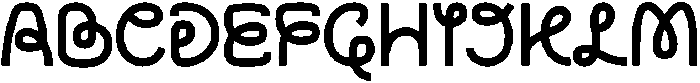 Funhome Regular otf (400) Font UPPERCASE