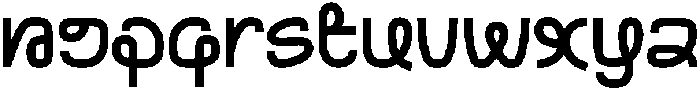 Funhome Regular otf (400) Font LOWERCASE