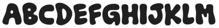 Funkadelity Regular otf (400) Font UPPERCASE