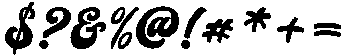 Funkies otf (400) Font OTHER CHARS