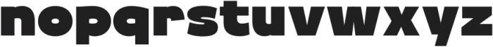 Funkira Heavy otf (800) Font LOWERCASE