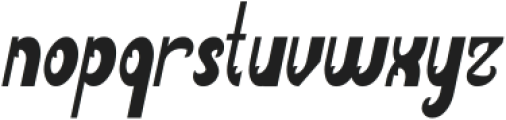 Funky Claw Italic otf (400) Font LOWERCASE