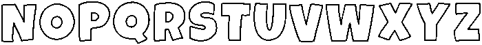 Funky Flick Medium otf (500) Font UPPERCASE
