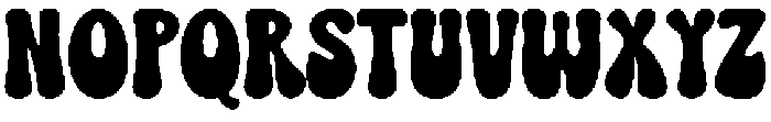 Funky Groovy Regular otf (400) Font LOWERCASE