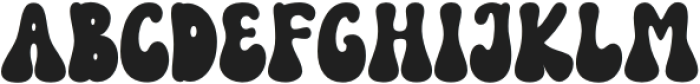 Funky Holiday otf (400) Font LOWERCASE