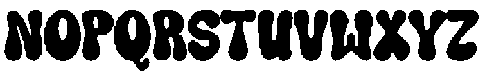 Funky Monday Regular otf (400) Font LOWERCASE