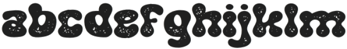 Funky Sign Texture otf (400) Font LOWERCASE