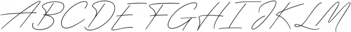 Funky Signature otf (400) Font UPPERCASE