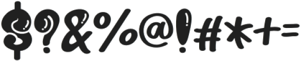 Funky Splash otf (400) Font OTHER CHARS