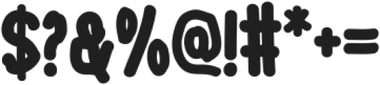 Funky Stamp otf (400) Font OTHER CHARS