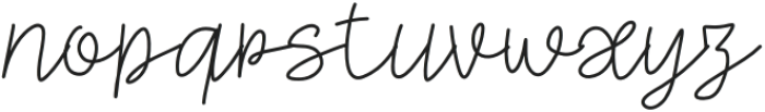 Funky Star Script otf (400) Font LOWERCASE