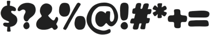 Funky Things Regular otf (100) Font OTHER CHARS