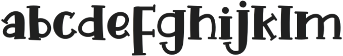 Funky Tiger Regular otf (400) Font LOWERCASE