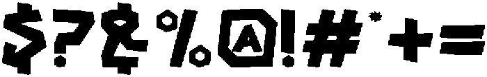 Funky Woshim Regular otf (400) Font OTHER CHARS