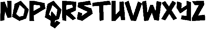 Funky Woshim Regular otf (400) Font LOWERCASE