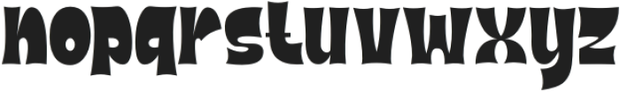 Funkyard otf (400) Font LOWERCASE