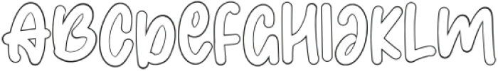 Funline otf (400) Font LOWERCASE