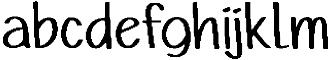 Funny Lashes Regular otf (400) FONT