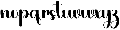 Funny Regular otf (400) Font LOWERCASE