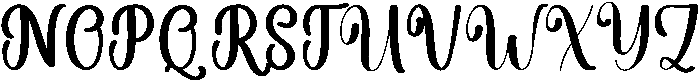 Funny Regular otf (400) Font UPPERCASE