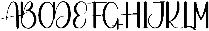 Funny Regular otf (400) Font UPPERCASE