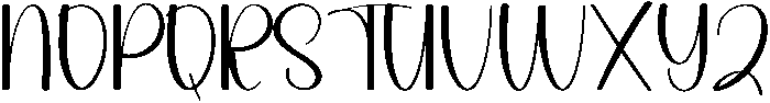 Funny Regular otf (400) Font UPPERCASE
