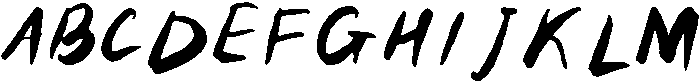 Funny Regular otf (400) Font UPPERCASE