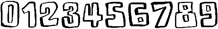 Funstroke Regular otf (400) Font OTHER CHARS