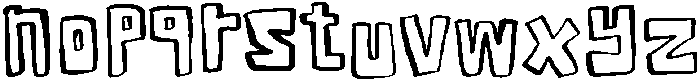 Funstroke Regular otf (400) Font LOWERCASE